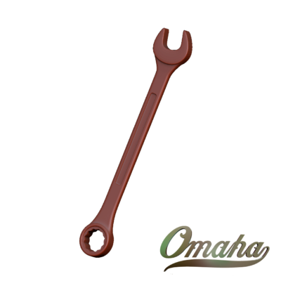 Custom derby cover design - wrench