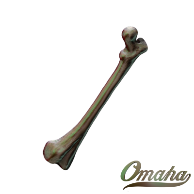 Custom derby cover design - bone