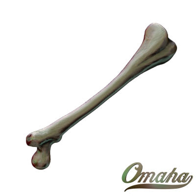 Custom derby cover design - bone