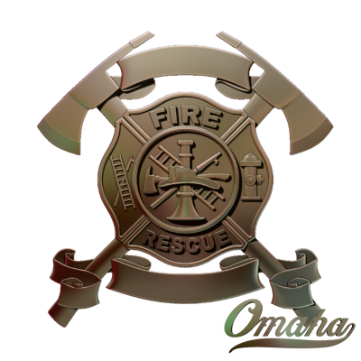 Custom derby cover design - fire department