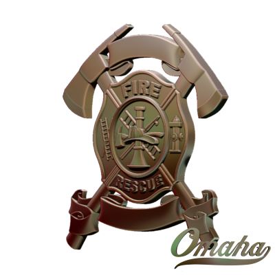 Custom derby cover design - fire department