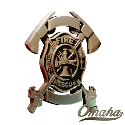 Custom derby cover design - fire department