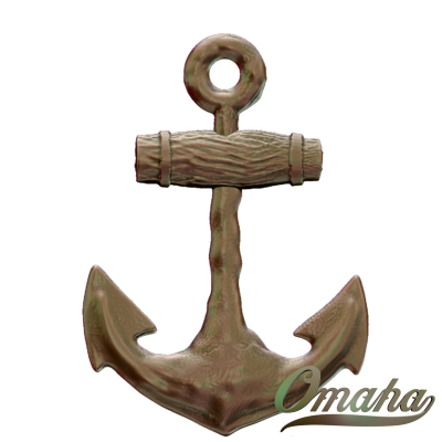 grunge anchor