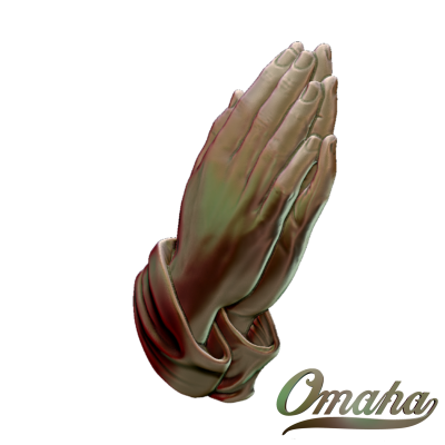 Custom derby cover design - hands together
