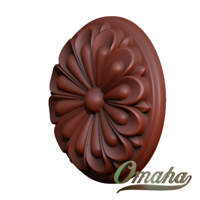 Custom derby cover design - rosette