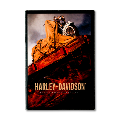Harley Davidson 1997 Full Line Mini Brochure Front Cover Image