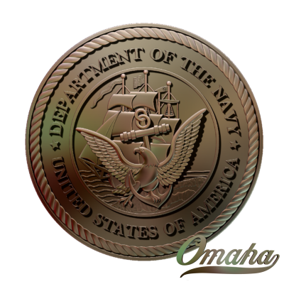 Custom derby cover design - ship with eagle with rope
