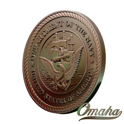 Custom derby cover design - ship with eagle with rope