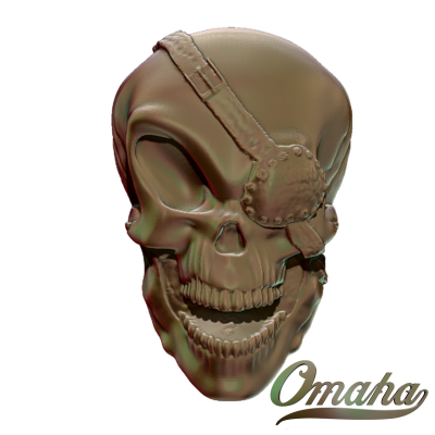 Eyepatch Skull