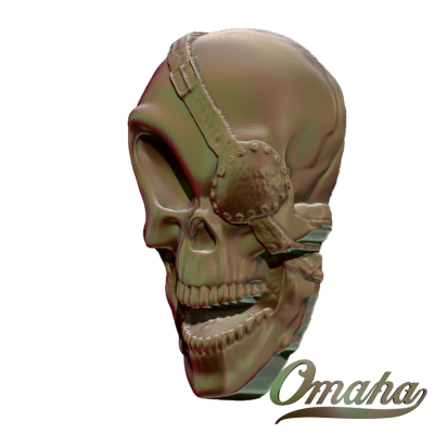 Eyepatch Skull