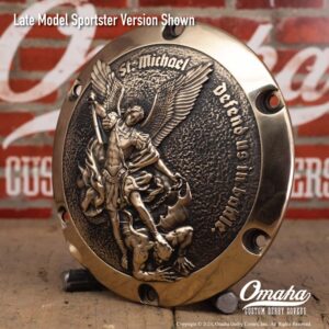 St. Michael Defend Us In Battle Custom Derby Cover