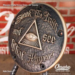 Speak the Truth And See What Happens custom derby cover