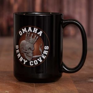 Omaha Derby Covers Skeleton King Coffee Mug