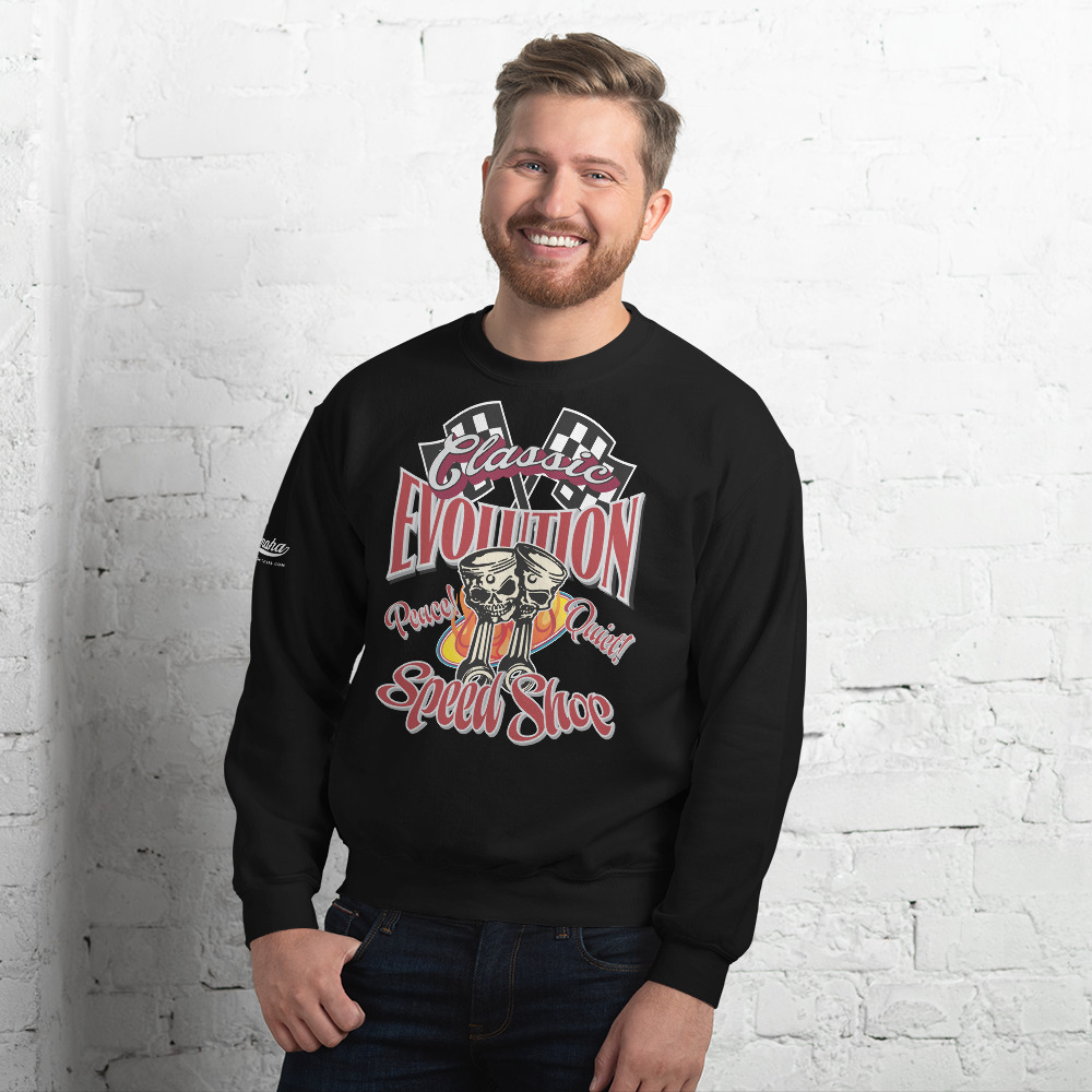 Evolution Speed Shop Unisex Sweatshirt - Image 6