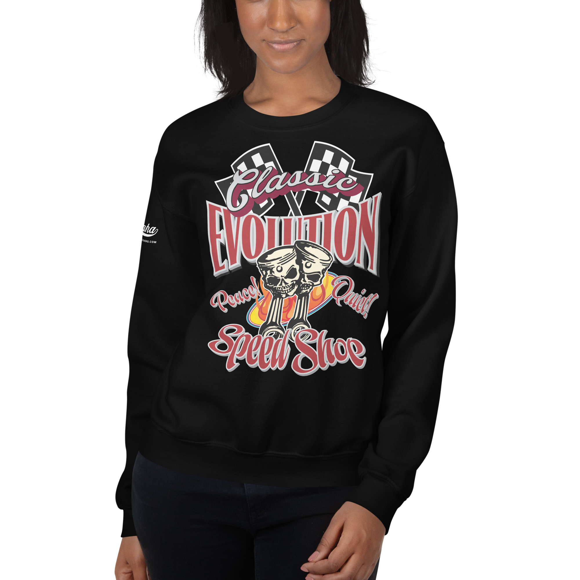 Evolution Speed Shop Unisex Sweatshirt - Image 2