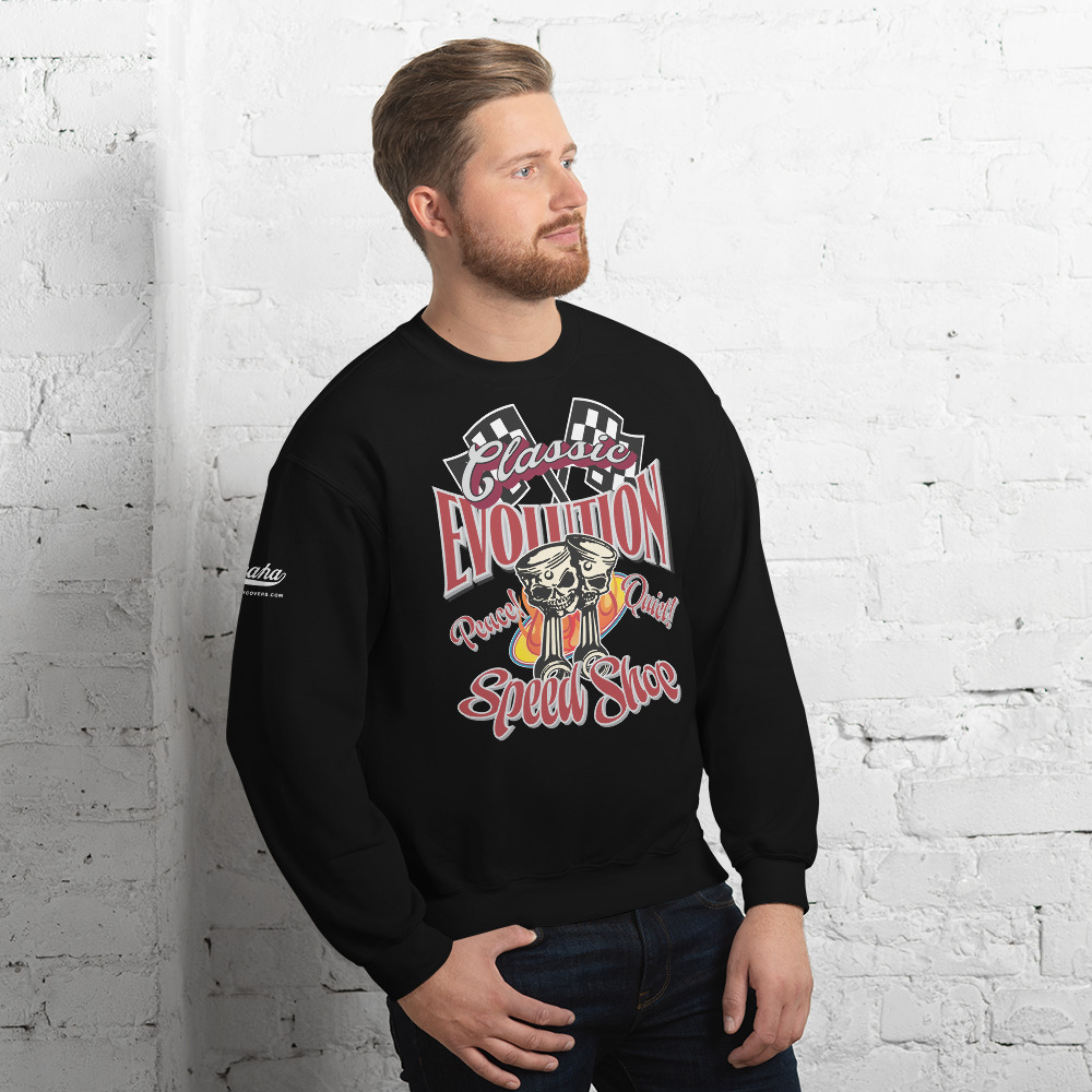 Evolution Speed Shop Unisex Sweatshirt - Image 3