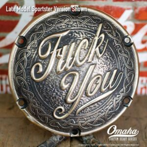 Custom Derby Cover - Fuck You