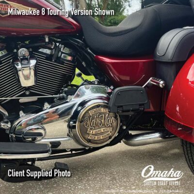 Beware The Old Man Custom Derby Cover