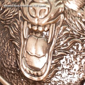 Lone Wolf Custom Derby Cover for Harley-Davidson motorcycles