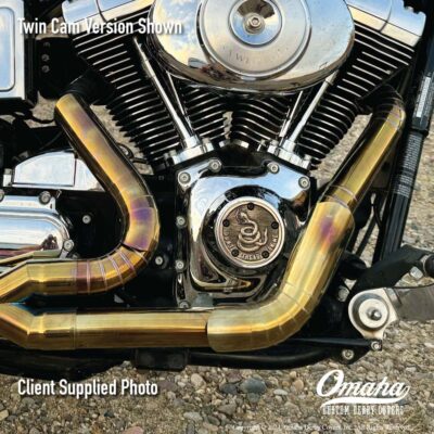 Custom Timing Cover - Gadsden Flag - Dont Tread On Me