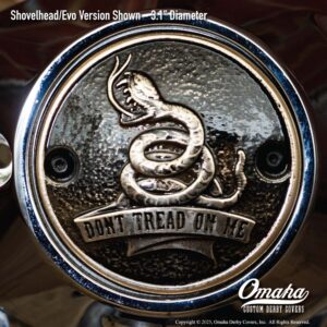 Custom Timing Cover - Gadsden Flag - Dont Tread On Me | Omaha