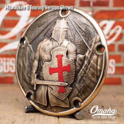 Templar Knight Custom Derby Cover