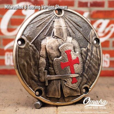 Templar Knight Custom Derby Cover