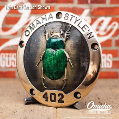 Scarab - Omaha Style Custom Derby Cover