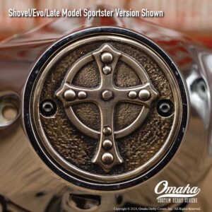 Custom Timing Cover - Crossroads - Early Sportster - 3.1