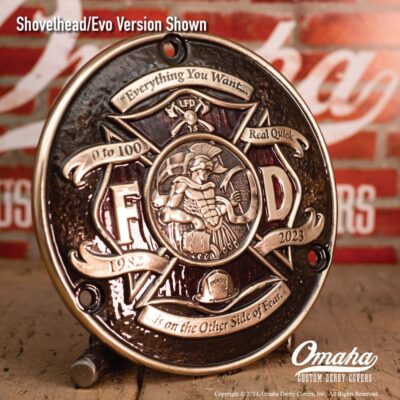 St. Florian Custom Firefighter Derby Cover