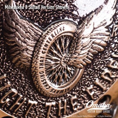 Winged Tire Custom Derby Cover and Timing Cover Set