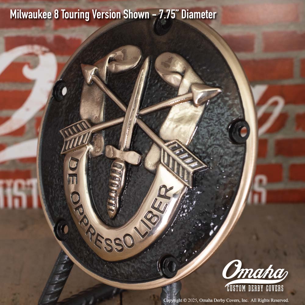 US Army Special Forces De Oppresso Liber Custom Derby Cover