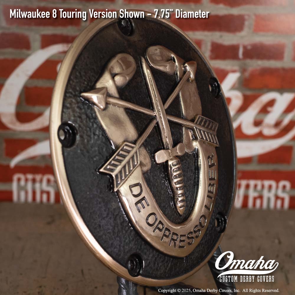 US Army Special Forces De Oppresso Liber Custom Derby Cover