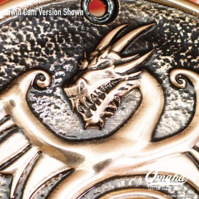 Celtic Dragon Custom Derby Cover