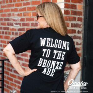 Omaha Derby Covers - Welcome To The Bronze Age Tee Shirt