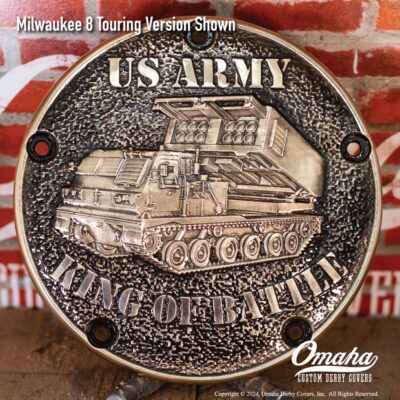 US Army MLRS Custom Derby Cover
