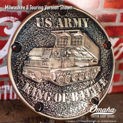 US Army MLRS Custom Derby Cover