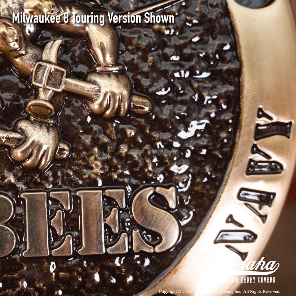 US Navy - Seabees - We Build - We Fight Custom Derby Cover - Image 6
