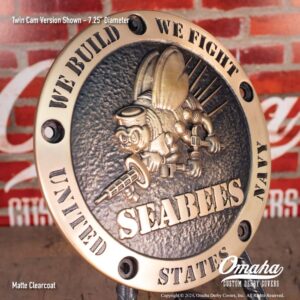 US Navy SeaBees custom derby cover