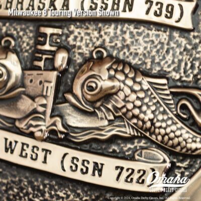 US Navy Submarine Veterans Custom Derby Cover
