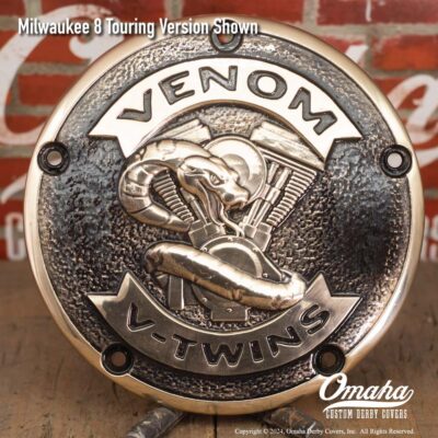Venom V-Twins Custom Derby Cover