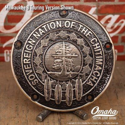 Sovereign Nation of the Chitimacha Custom Derby Cover and Timing Cover Set