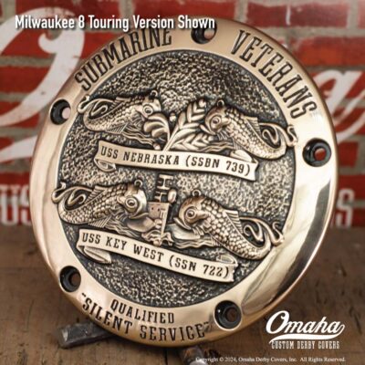 US Navy Submarine Veterans Custom Derby Cover