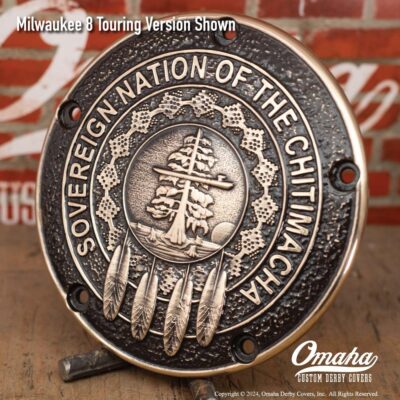 Sovereign Nation of the Chitimacha Custom Derby Cover and Timing Cover Set
