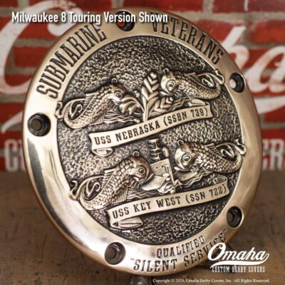 US Navy Submarine Veterans Custom Derby Cover