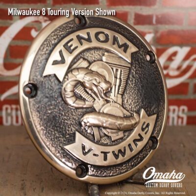 Venom V-Twins Custom Derby Cover