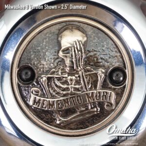 Memento Mori custom timing cover for Harley-Davidson Milwaukee 8 engines